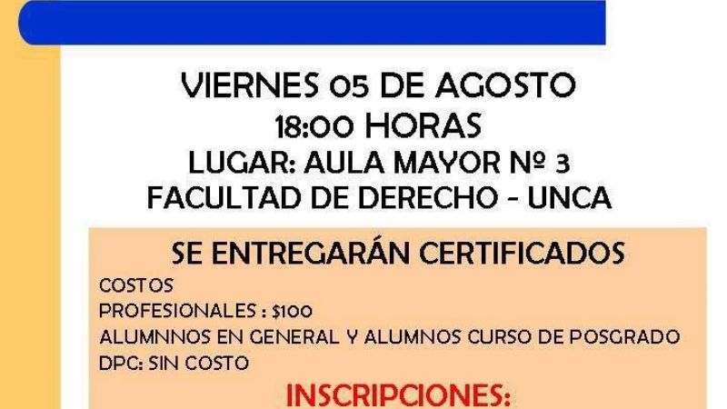 Sabsay brindará una Conferencia  sobre “La Justicia en el Bicentenario”
