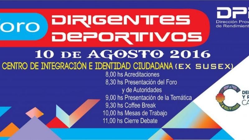 Foro de Dirigentes Deportivos
