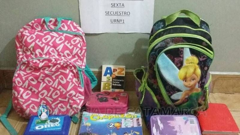 Demoran a un niño por robar mochilas y una bicicleta