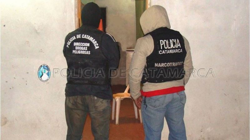 Secuestran una importante cantidad de drogas en Recreo