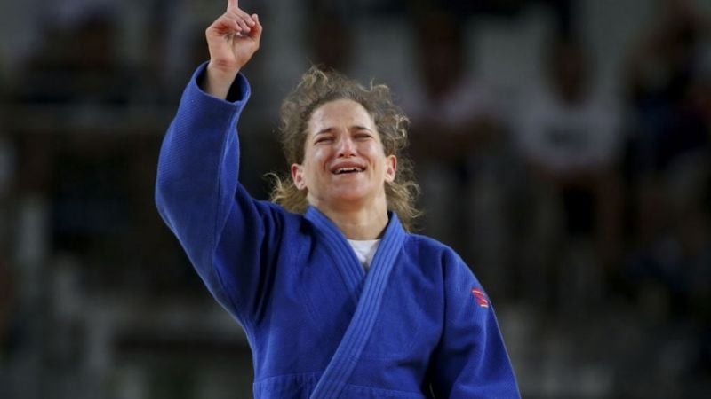 Paula Pareto campeona olímpica y primera medalla argentina