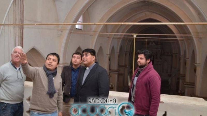 Se inició la remodelación total de la Iglesia San Juan Bautista