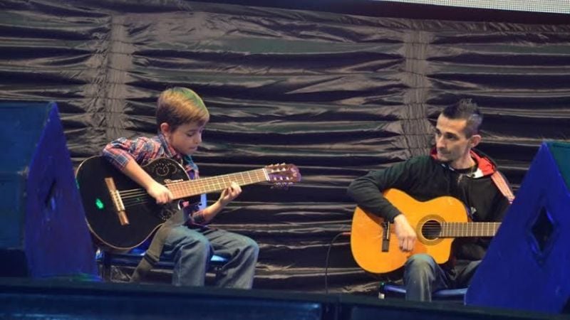 Pequeños talentos del “Ponchito” en la Terminal