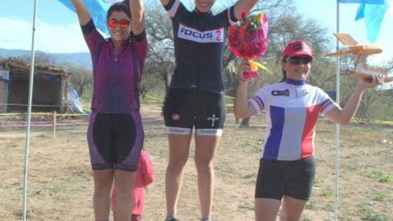 Melina Nieva Dorado, con otro podio