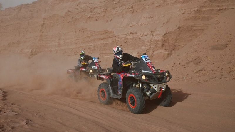 El JP Fox presente en el "Gran Desafío a las Dunas" 2016