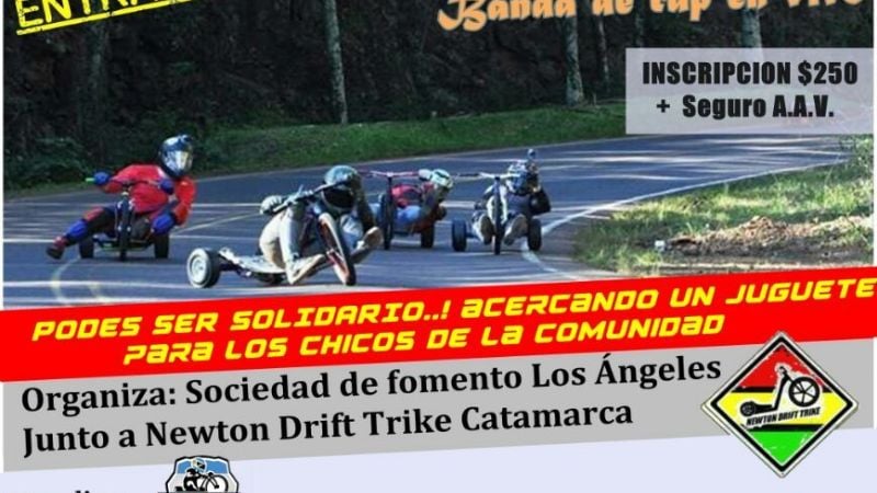 Este fin de semana se vivirá el Nacional de Drift Trike en Los Ángeles