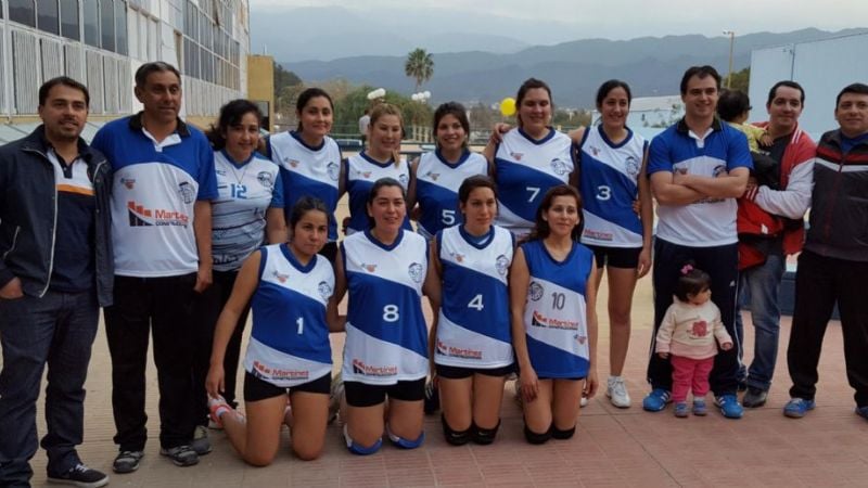 "Las Divinas" de Voley Campeonas de la Categoria A2
