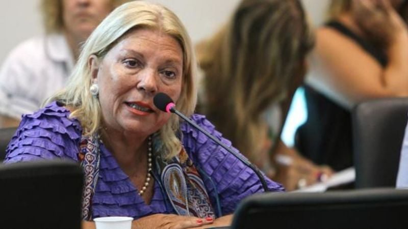 Carrió apoyó un proyecto del kirchnerismo y criticó duro a Malcorra