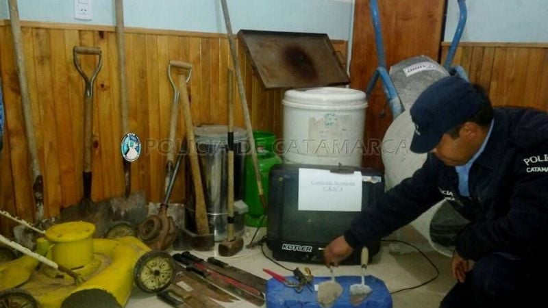 Secuestran gran cantidad de elementos robados en Aconquija