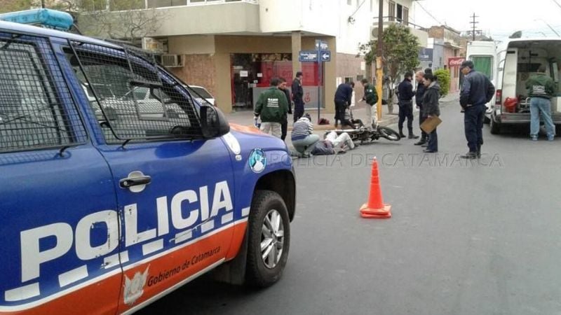 Colisionaron dos motos