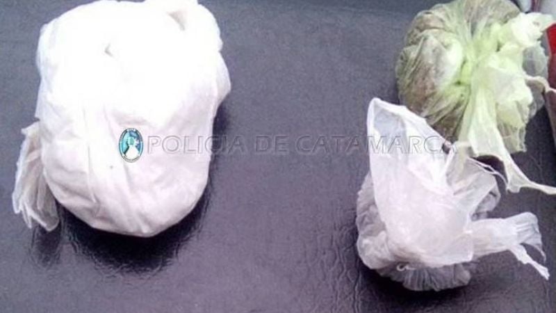 Secuestran marihuana y cocaína