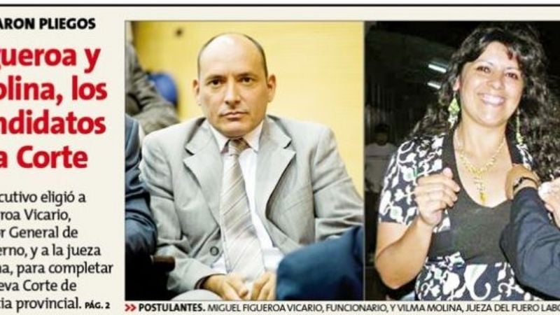 ¿Cuál Vilma Molina…?, ¿la camarista…?...no…