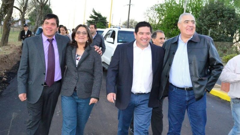 Gutiérrez acompañó a Corpacci en El Alto e hizo donaciones