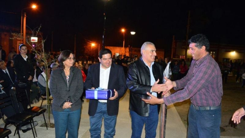 Gutiérrez acompañó a Corpacci en El Alto e hizo donaciones