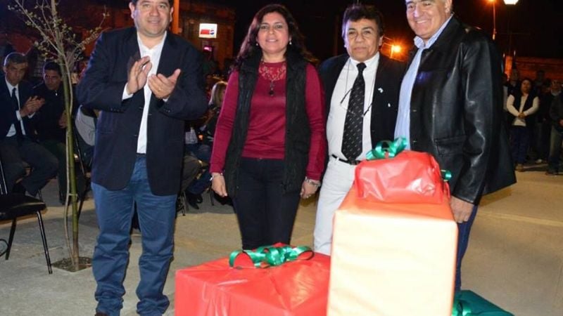 Gutiérrez acompañó a Corpacci en El Alto e hizo donaciones