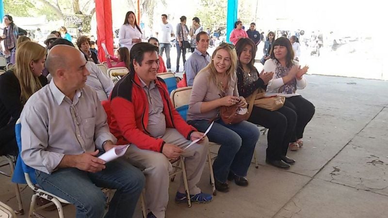 Rivera en la Cuarta Feria Artesanal Amadores