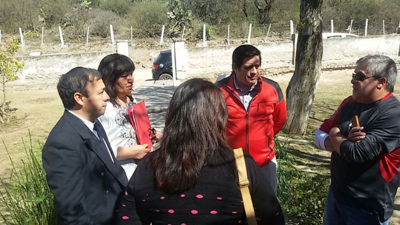 Rivera en la Cuarta Feria Artesanal Amadores