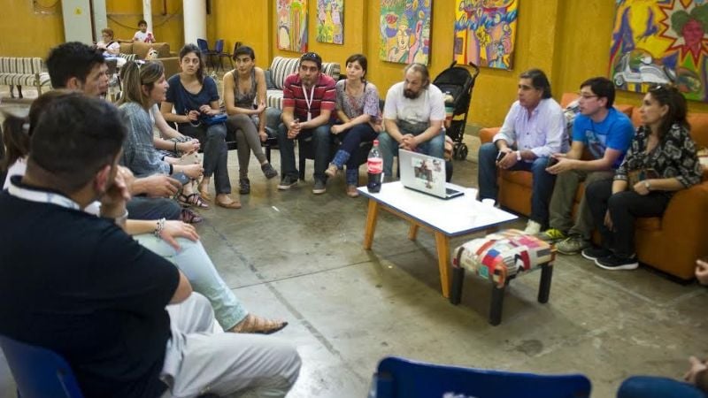 Reuniones de trabajo con emprendedores culturales