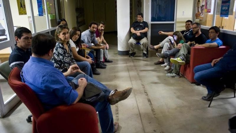 Reuniones de trabajo con emprendedores culturales