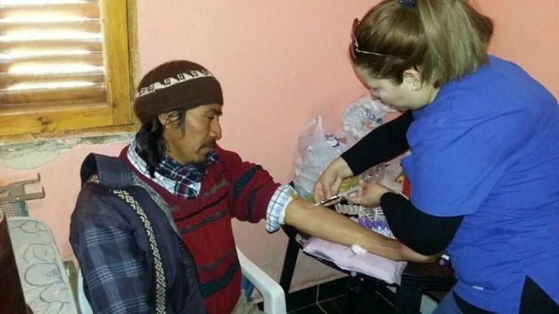 Casi 900  consultas médicas en Laguna Blanca