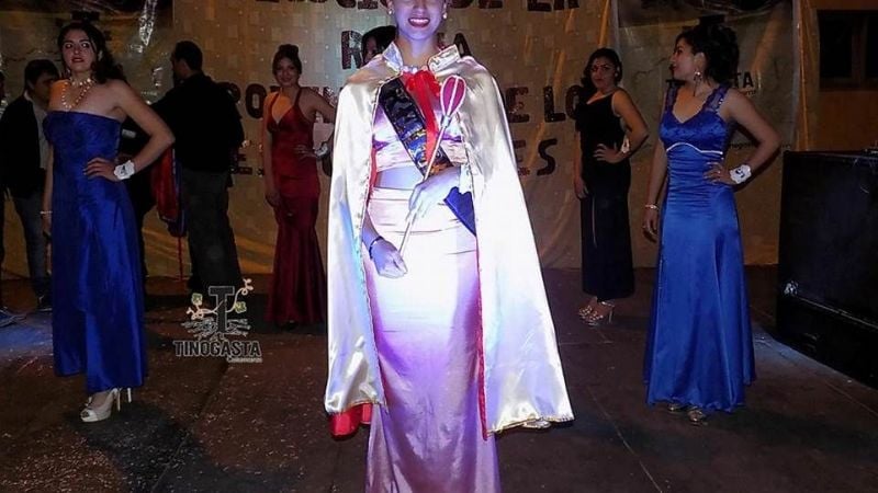 Guadalupe Arrieta, la Reina de los estudiantes en Tinogasta