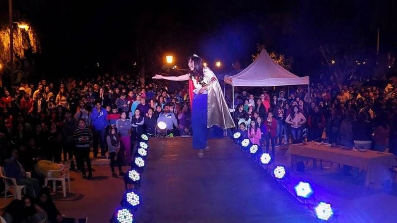 Guadalupe Arrieta, la Reina de los estudiantes en Tinogasta