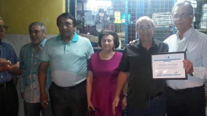 El Club Vélez Sarsfield rindió homenaje a sus socios fundadores