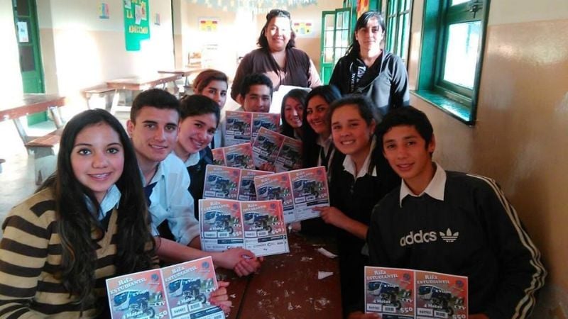 Entregaron la “Rifa Estudiantil” a alumnos de La Merced