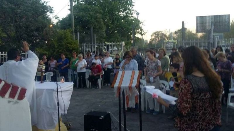 Villa Reyes y La Cruz Negra celebraron a la Virgen Niña