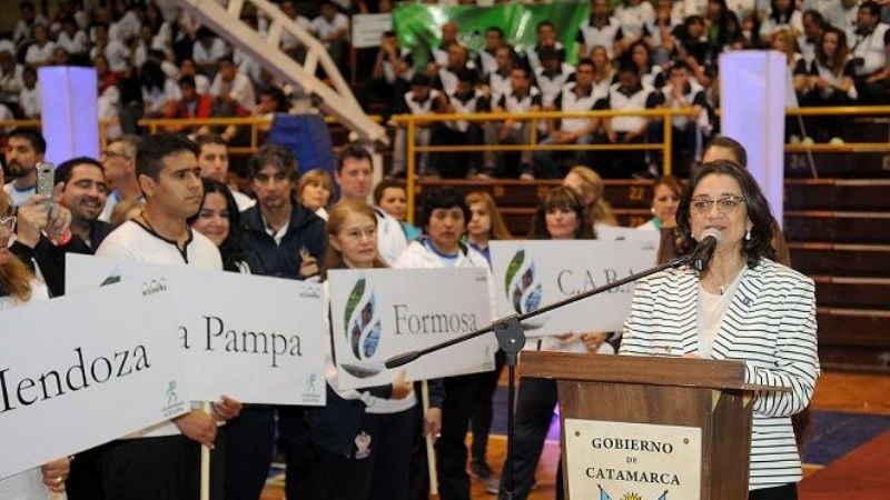 Abrieron las olimpíadas de los trabajadores de obras sociales
