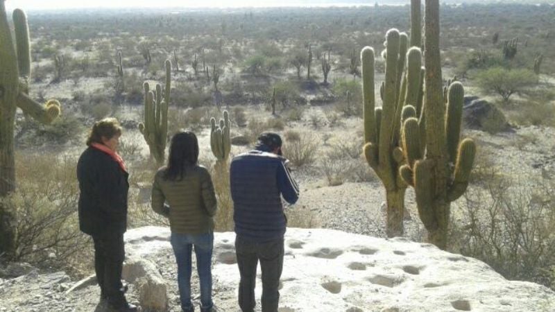 Periodistas chilenos recorren la ruta 40