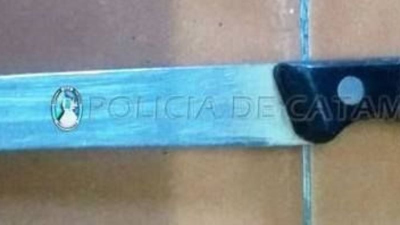 Joven amenazó con un cuchillo a una niña para robarle