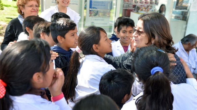 Lucía participó de la apertura de la Expo Ambiente 2016