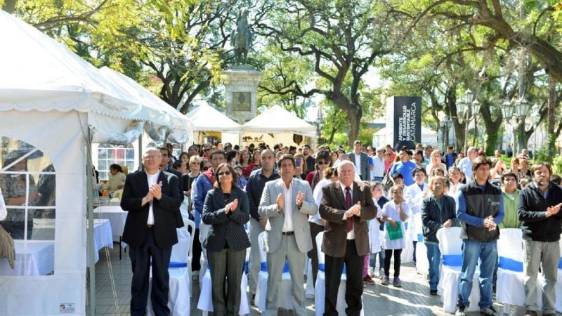 Lucía participó de la apertura de la Expo Ambiente 2016
