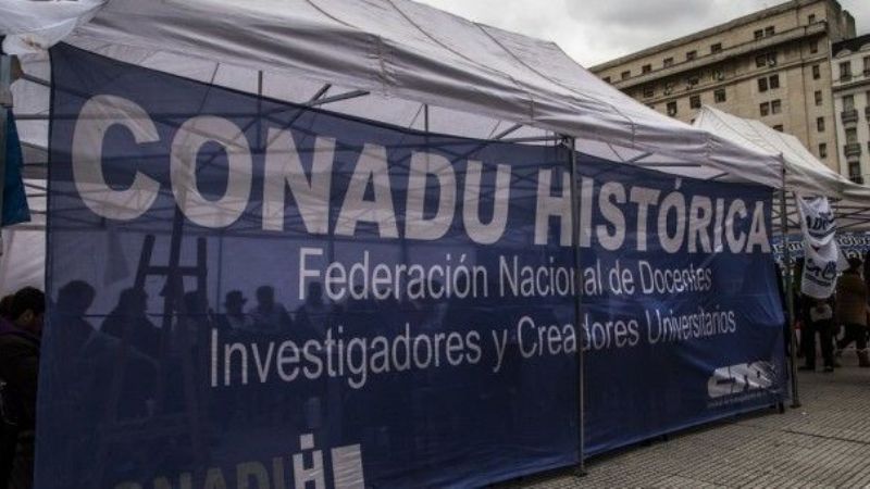 Conadu Histórica convocó a un paro a “40 años de la noche de los lápices”