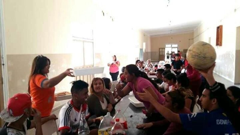 Alumnos de la Secundaria Rural de La Guardia se encontraron por primera vez