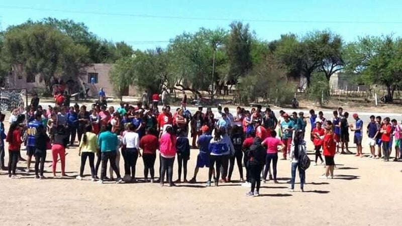 Alumnos de la Secundaria Rural de La Guardia se encontraron por primera vez