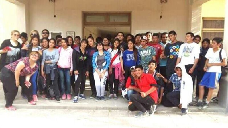 Alumnos de la Secundaria Rural de La Guardia se encontraron por primera vez