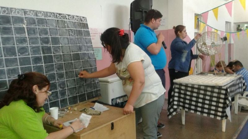 Tradicional Bingo en el Centro de Desarrollo Infantil Niñary