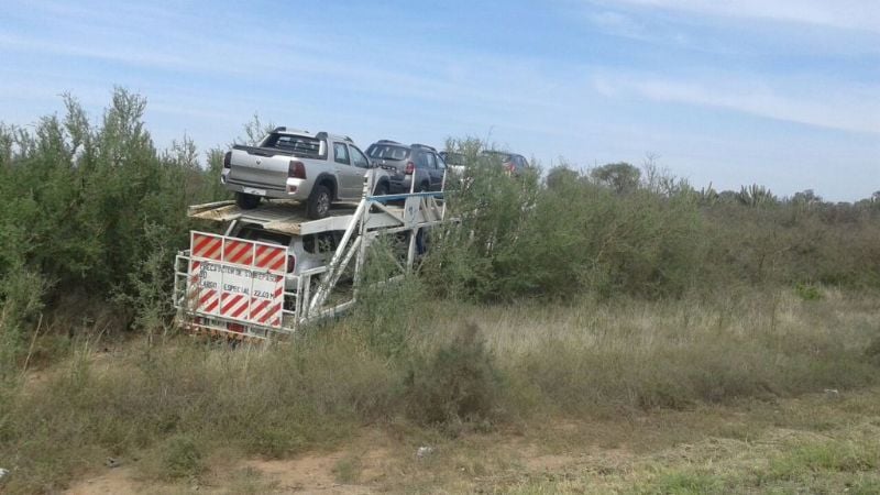 Accidente en la ruta 60 que pudo ser trágico