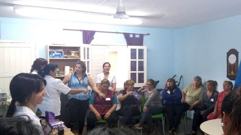 Capacitaron para mejorar el cuidado de adultos mayores