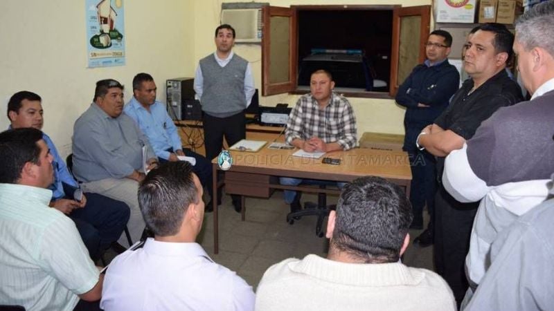 El subjefe de Policía se reunió con los comisarios de Zona Norte