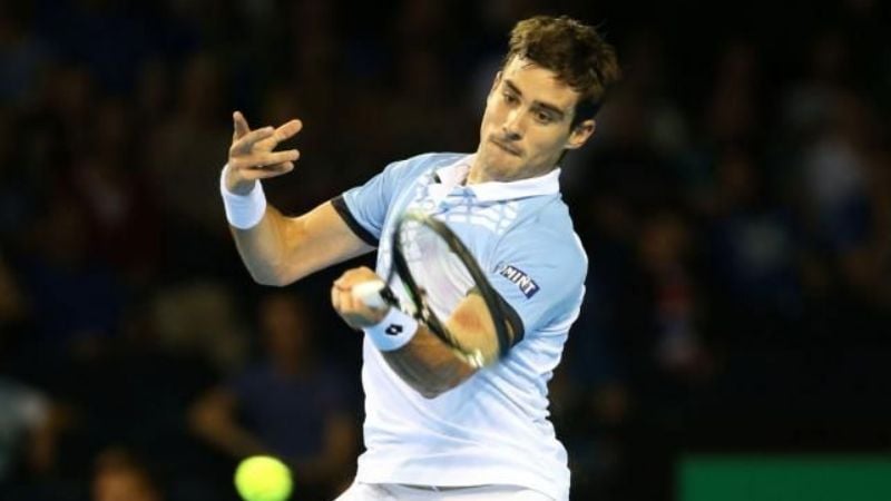 Pella le ganó a Edmund y la serie está 2-0 para Argentina