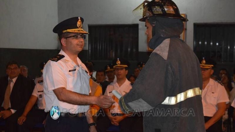 Acto por el 75º aniversario de la Dirección Bomberos de Catamarca