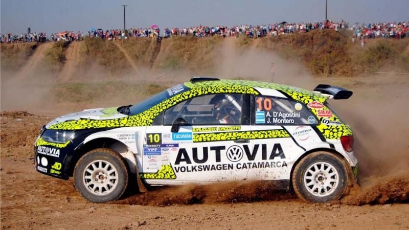Augusto D’Agostini está 3ro. en Rally de Tucumán