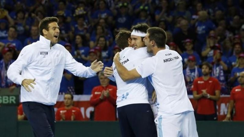 Davis: Mayer venció a Evans y Argentina jugará su 5ta. final