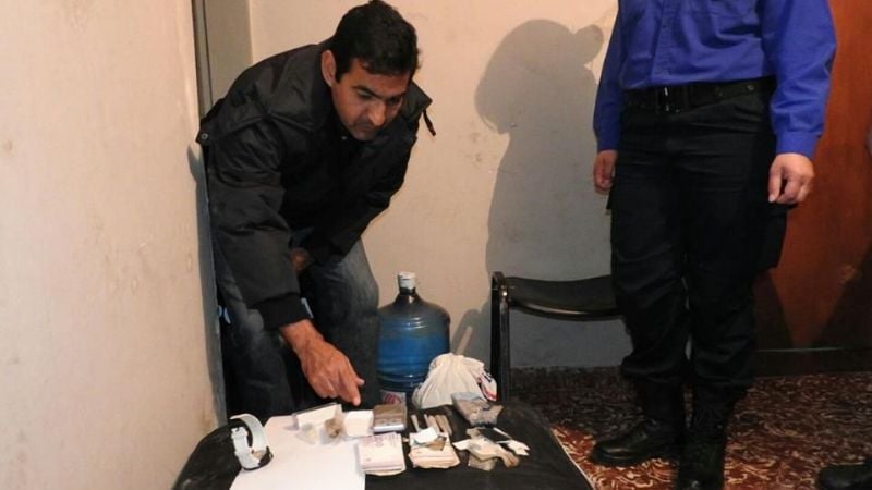 Secuestran droga en El Rodeo