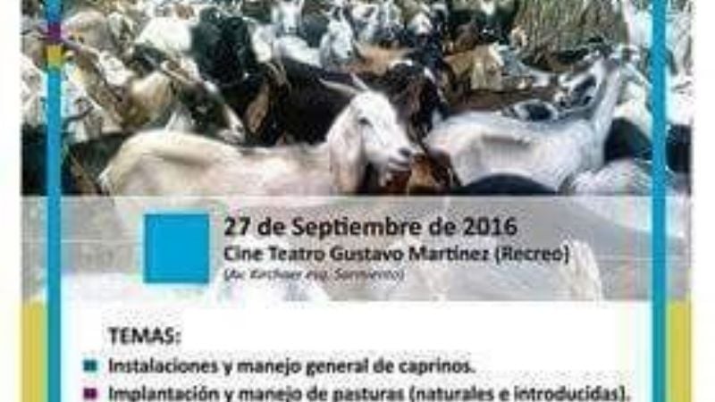 “Primera Jornada Caprina” en Recreo