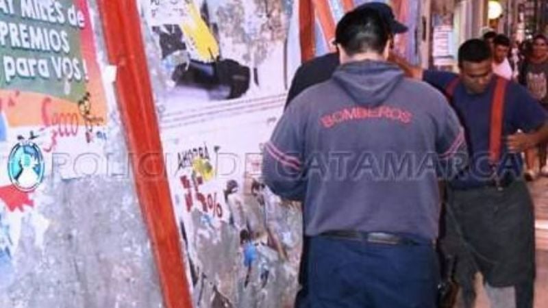 Intensa tarea de la policía a causa del viento