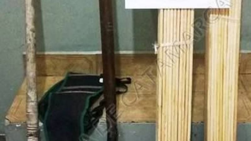 Fueron descubiertos cuando robaban